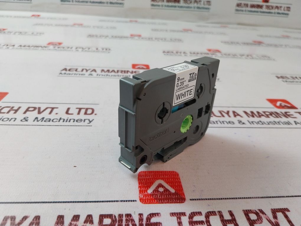 Brother Tze-221 Black Print On White Tape