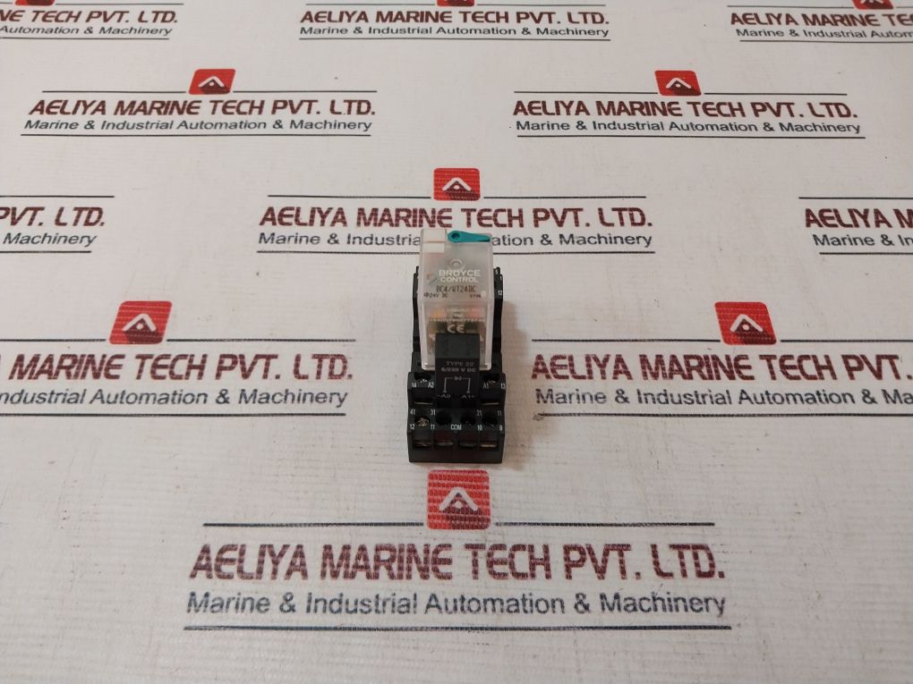 Broyce Control 22 Bc4/Wt 24Dc Relay With Base 24V Dc