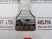 Bs&B Avv 4 Rupture Disk Tef/Ni/Tef/Hast-c