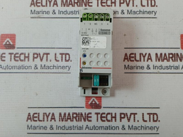 Bticino Bt-f413N Output Dimmer For Fluorescent Lamp Or Led 0 To 10 V Input
