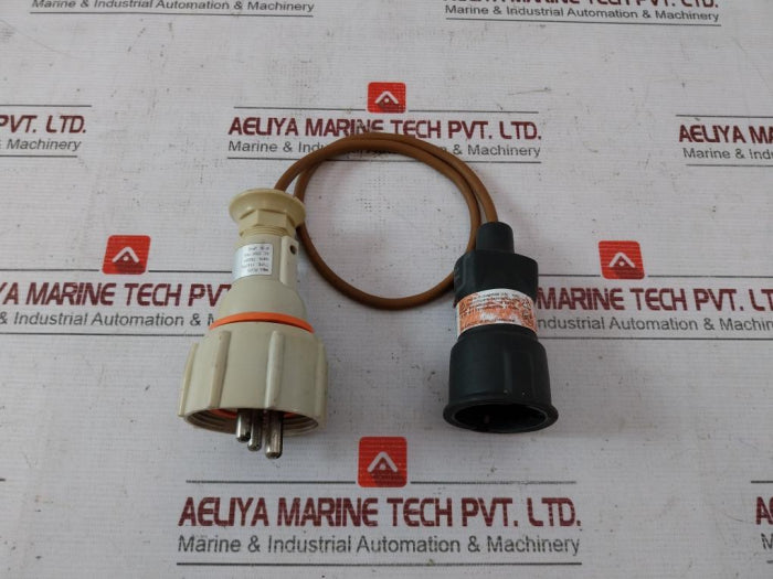 Bticino S2019Ge Socket And Hna Plug 1142/Fs 16A 250V~ Ip44 Ip56 792881