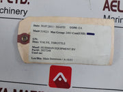 Bucher Hydraulics Srdb-bz-6-1 Throttle Valve