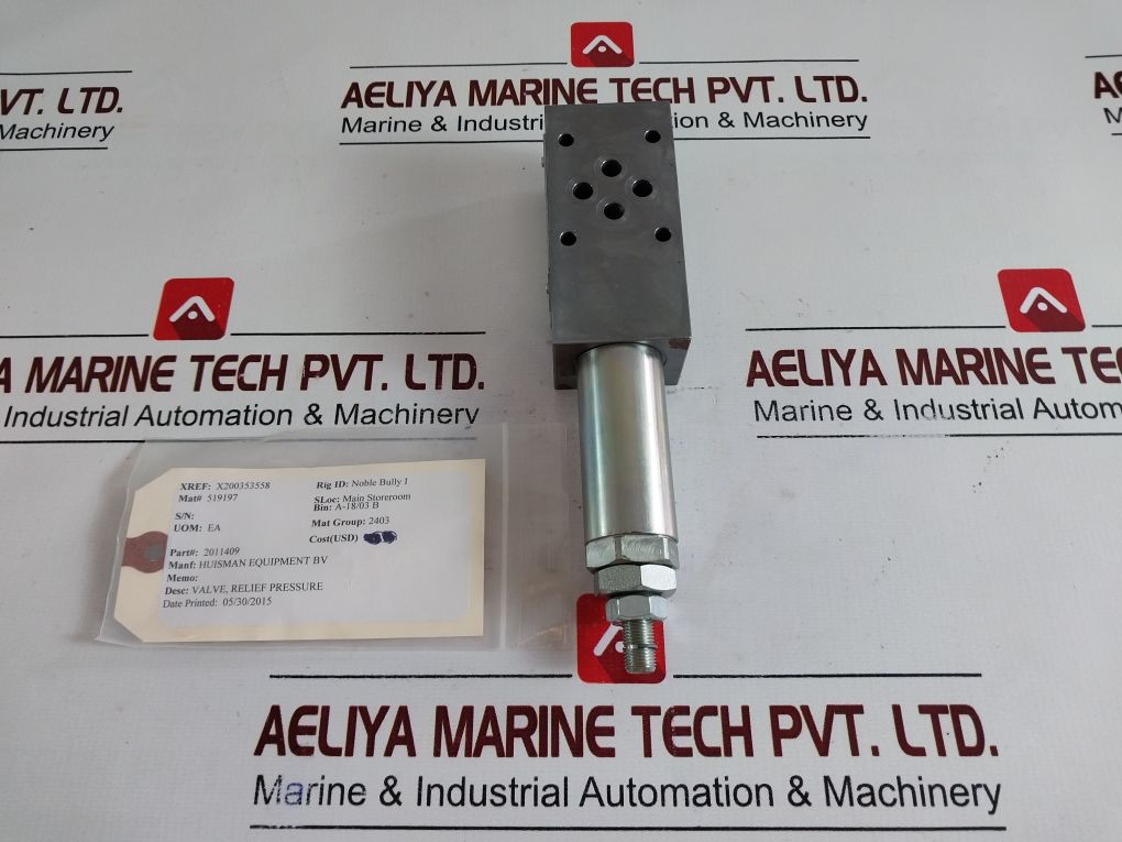 Bucher Hydraulics Sddb-a-6-sn Pressure Relief Valve