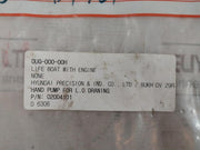 Bukh 020D4101 Oil Hand Pump With Hose 0Ug-000-00H