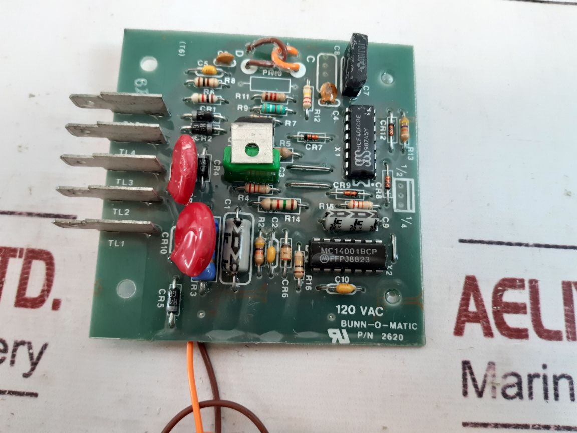 Bunn-o-matic 2620 Timer Board 604888