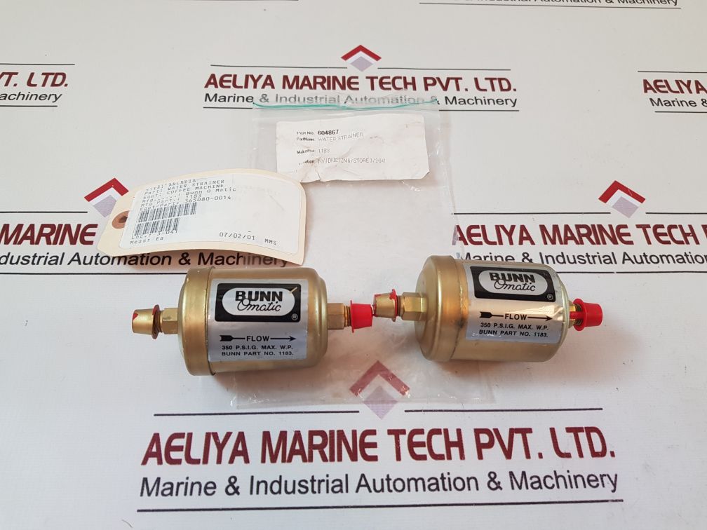 Bunn o matic 1183 water strainer