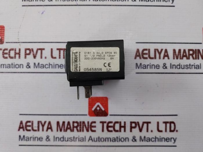 Burkert 0181 A 40.0 Epdm Ms Solenoid Valve Coil Only 0.2-12 Bar