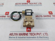 Burkert 0282 A 1/2 Fpm Br Solenoid Valve (New)