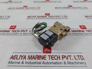 Burkert 0282 A 1/2 Fpm Br Solenoid Valve (New)