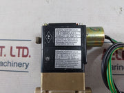 Burkert 0282 A 1/2 Fpm Br Solenoid Valve (New)