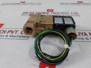 Burkert 0282 A 1/2 Fpm Br Solenoid Valve (New)