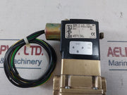 Burkert 0282 A 1/2 Fpm Br Solenoid Valve (New)