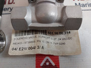 Burkert 0290 A 12,0 Nbr Va. Solenoid Valve