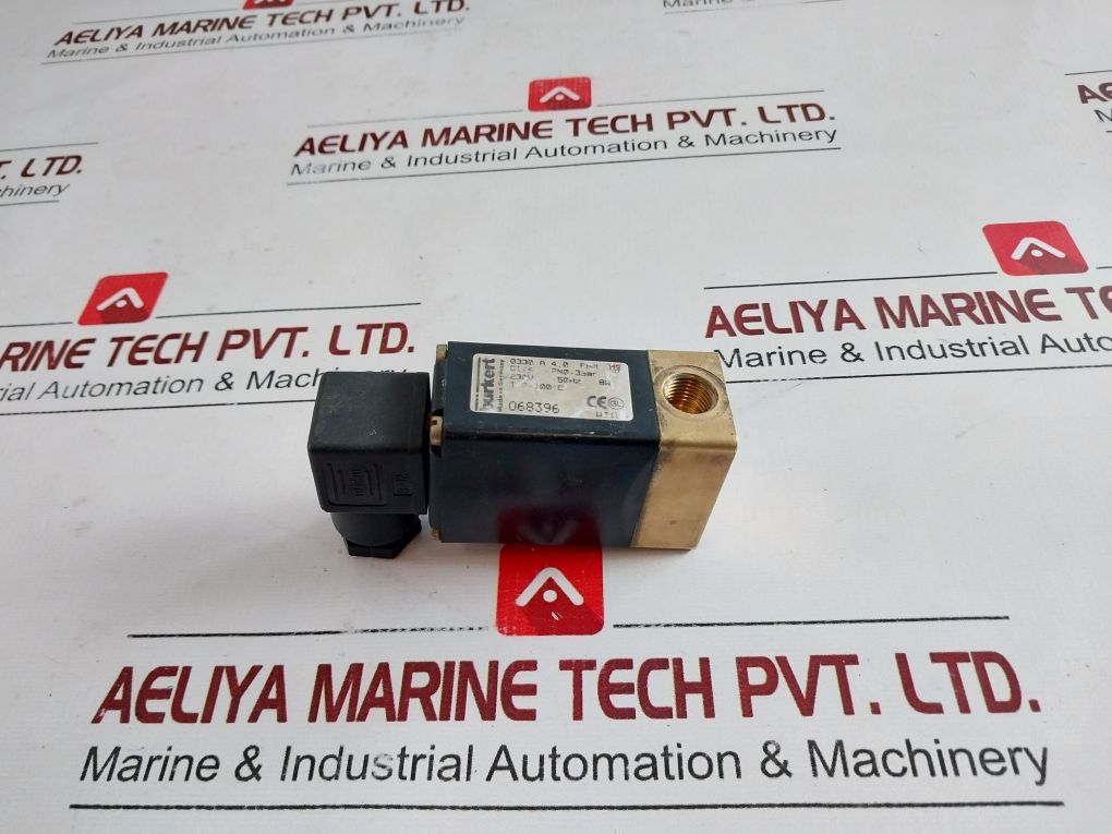 Burkert 0330 A 4,0 Fkm Ms Solenoid Valve 230V 50Hz 8W