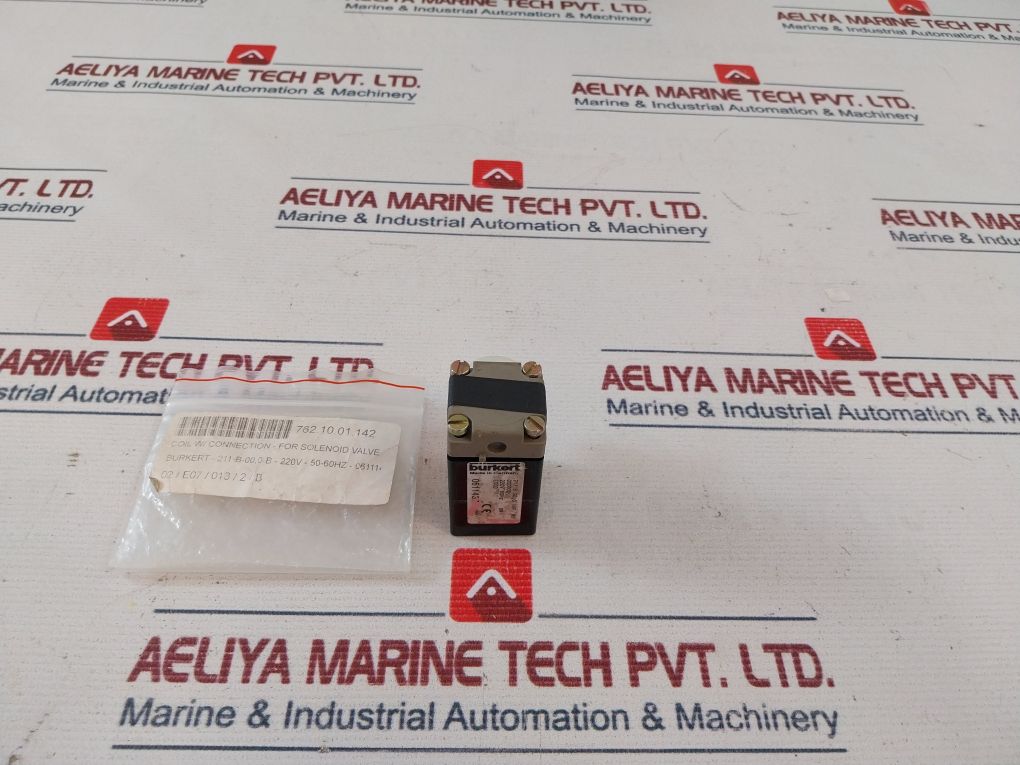 Burkert 211 B 00, 0 Nbr Ms Coil For Connection Solenoid Valve 220V