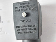 Burkert 2509 00137943 Cable Plug Solenoid Valve Coil 0-250V Ac/Dc