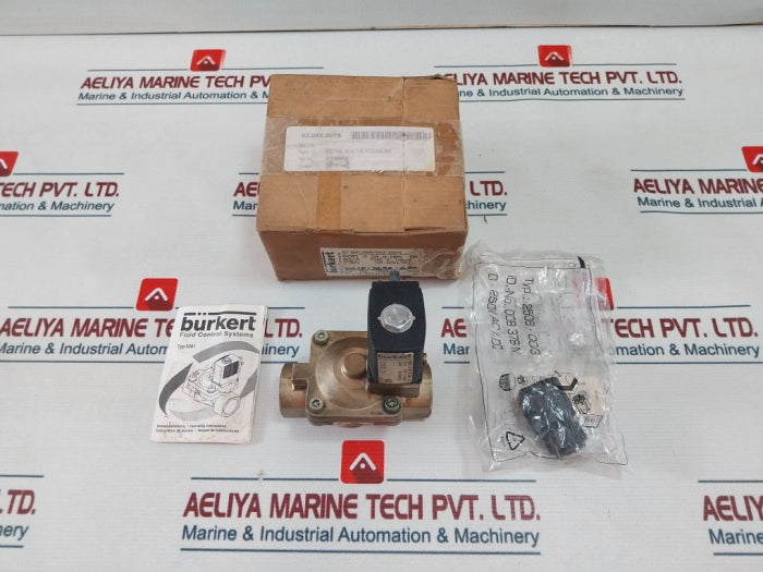Burkert 5281 A 20,0 Nbr Ms 2/2-way Solenoid Valve Type 181