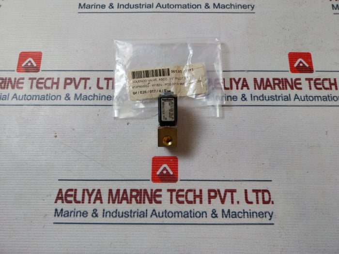 Burkert 6012 C 3/64 Fkm Br Solenoid Valve 120V 4W