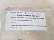 Burkert contromatic 0018-2182-600 solenoid valve with 2 meter cable