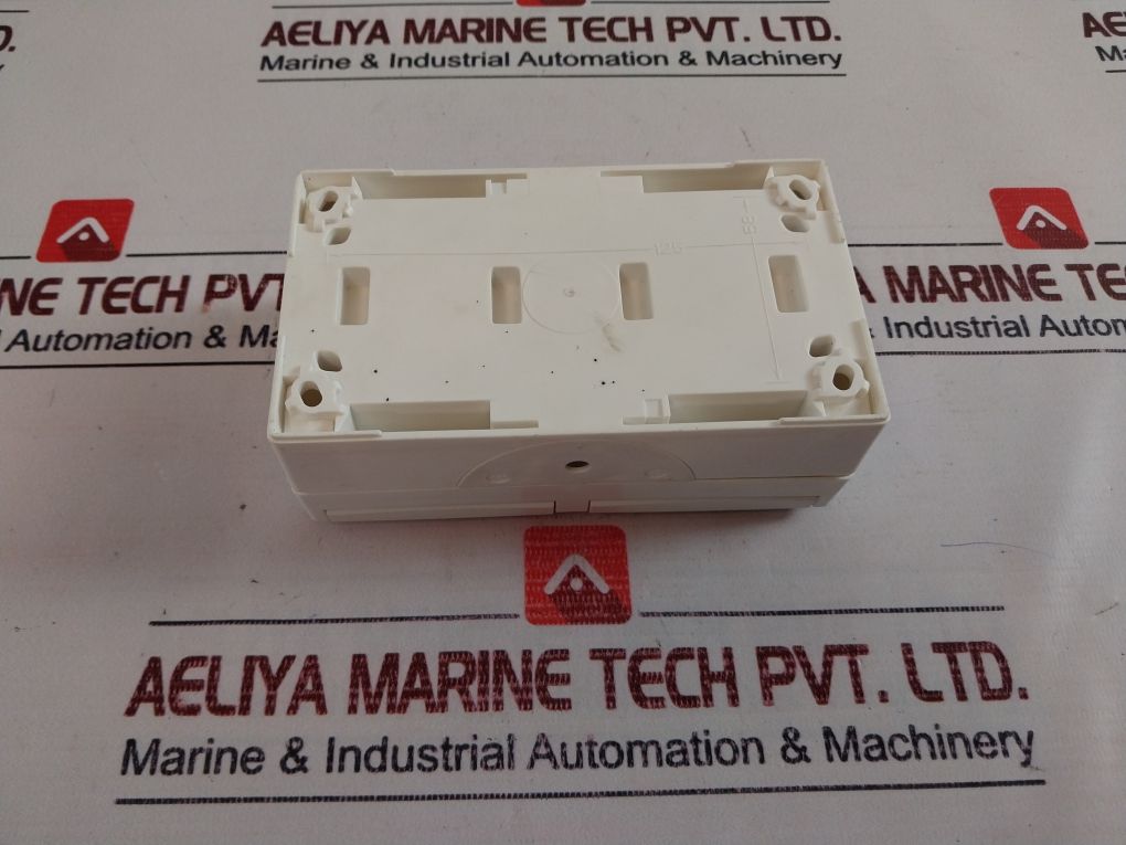 Busch-jaeger 790-3230 White 2 Gang Electrical Thermoplastic Plug Socket