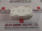 Busch-jaeger 790-3230 White 2 Gang Electrical Thermoplastic Plug Socket