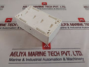 Busch-jaeger 790-3230 White 2 Gang Electrical Thermoplastic Plug Socket