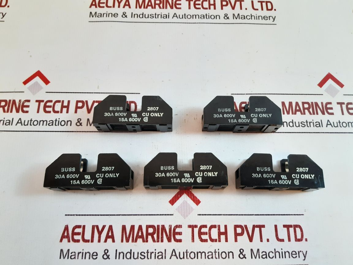 Set of 5x Buss 2807 fuse holder