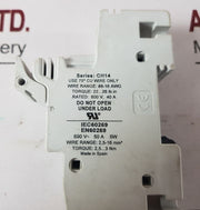 Bussmann Ch141D Fuse Holder Series: Ch14