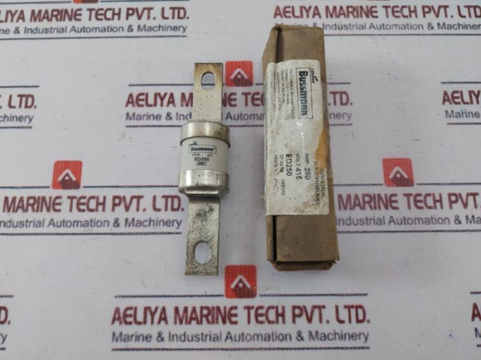 Bussmann Ed250 Low Voltage Fuse Link 250A 415Vac 80Ka
