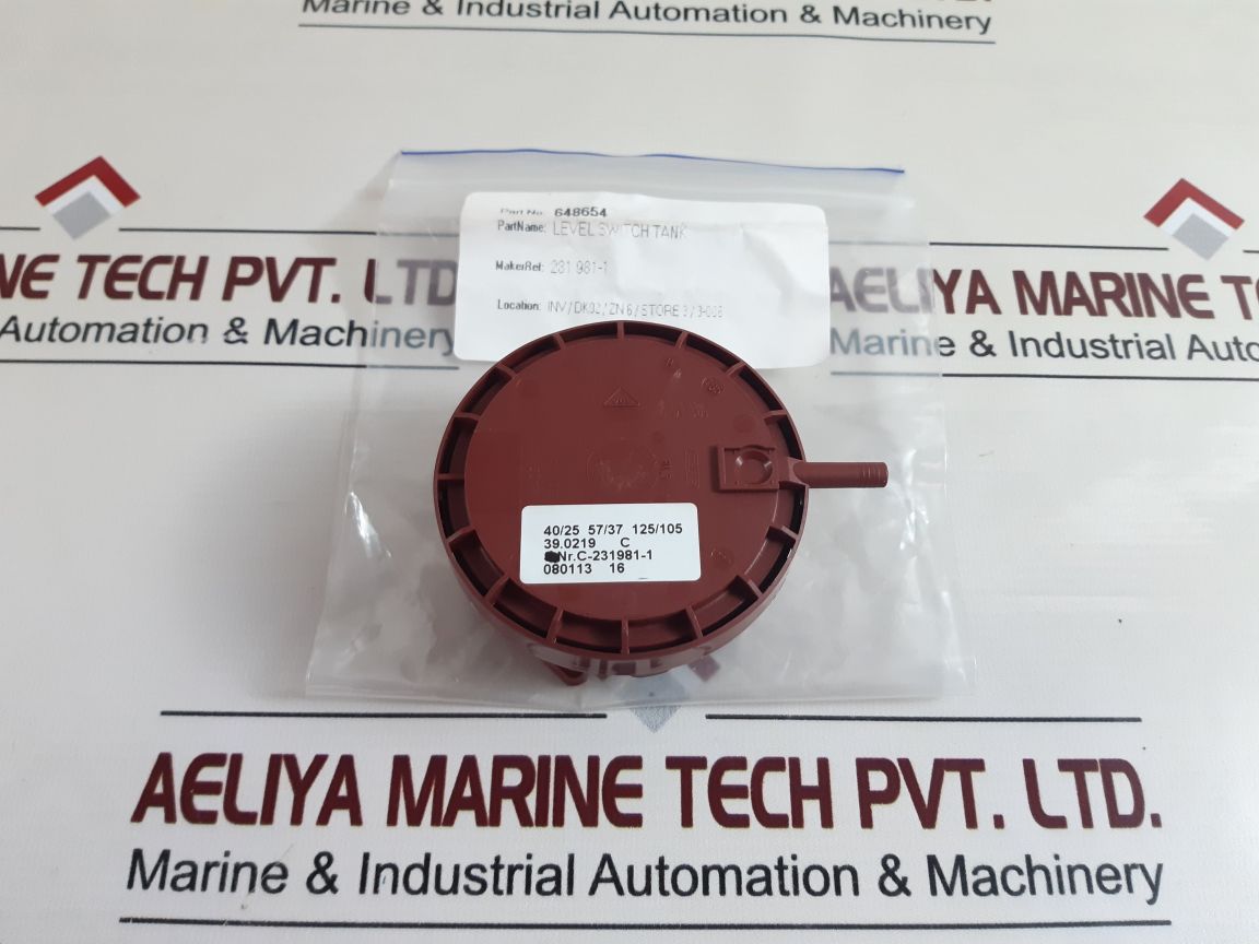 C-231981-1 Pressure Switch