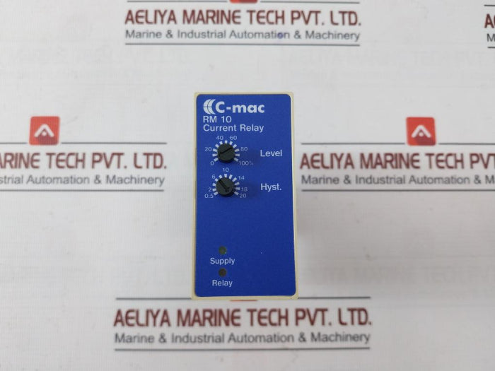 C-mac Rm10-1-1-230 Transducer Metering Current Relay 1 Pole 8A/250Vac 24Vdc/25Ma