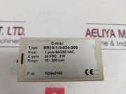 C-mac Rr10-1-0-024-200 Tachometer Relay 24 Vdc 2 W