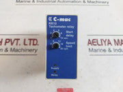 C-mac Rr10-1-0-024-200 Tachometer Relay 24 Vdc 2 W