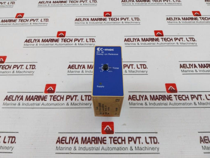 C-mac Rt16-2-1-240-60S Delay On Release Timer 2 Pole 5A/250 Vac