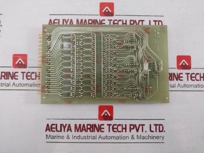 C.S.I. 4008 Input Scanner Printed Circuit Board P.C. 750102