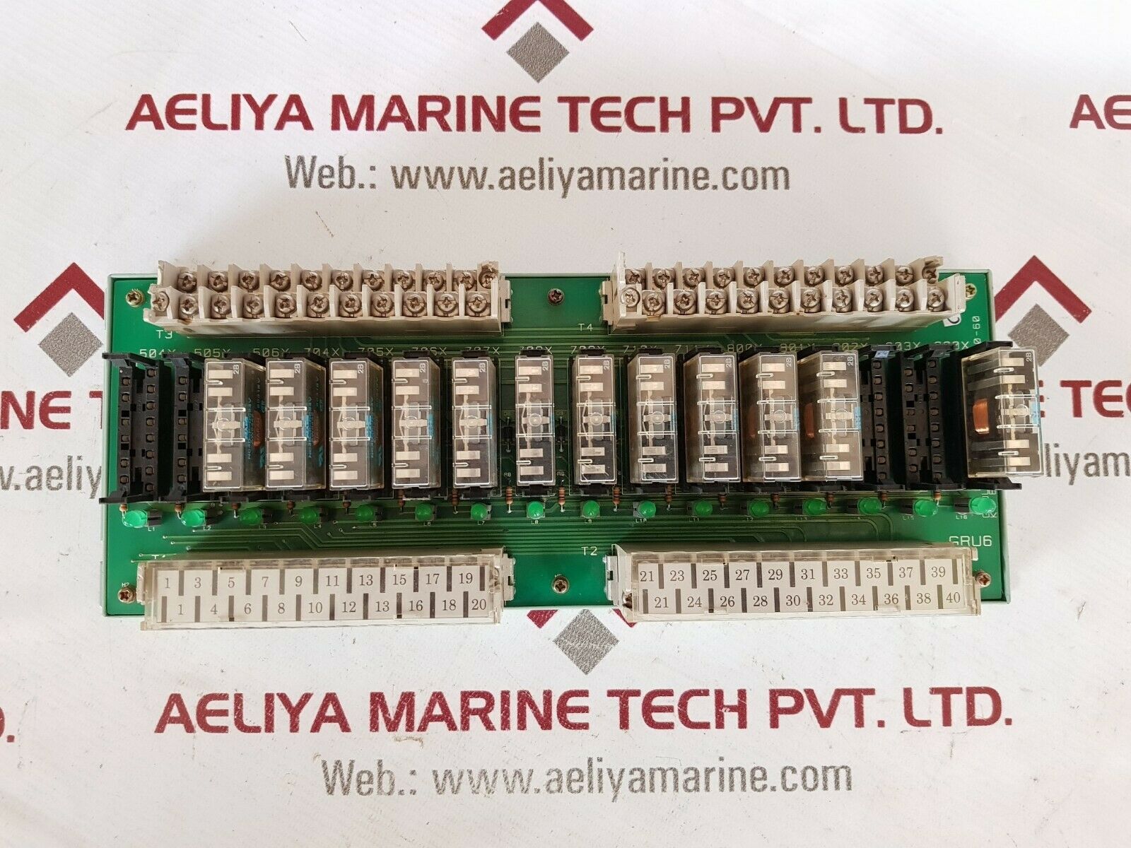 Kt electric kt-9660-60 group relay unit Used
