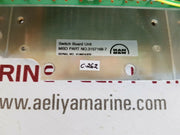 Man b&w 3157168-7 switch board unit Used