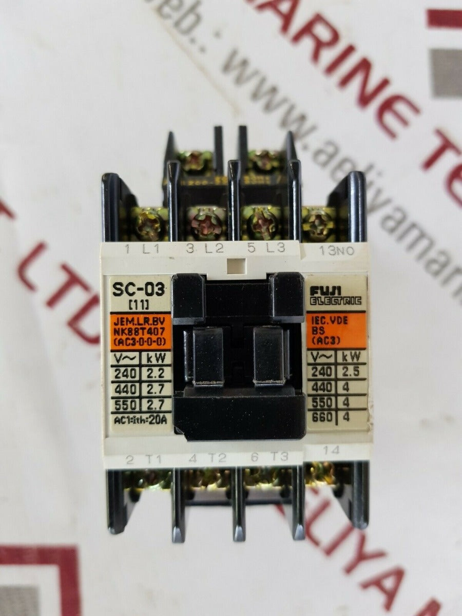 Fuji electric sc-03 contactor