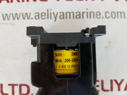 Fuji electric src50-2u/x(4a2b) auxiliary relay 200-220v 50-60hz