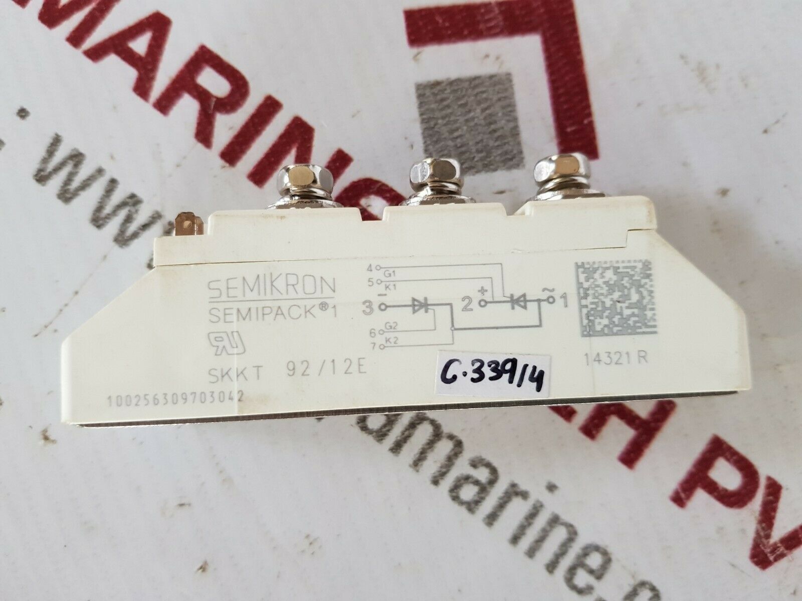 Semikron skkt 92/12e semikron module