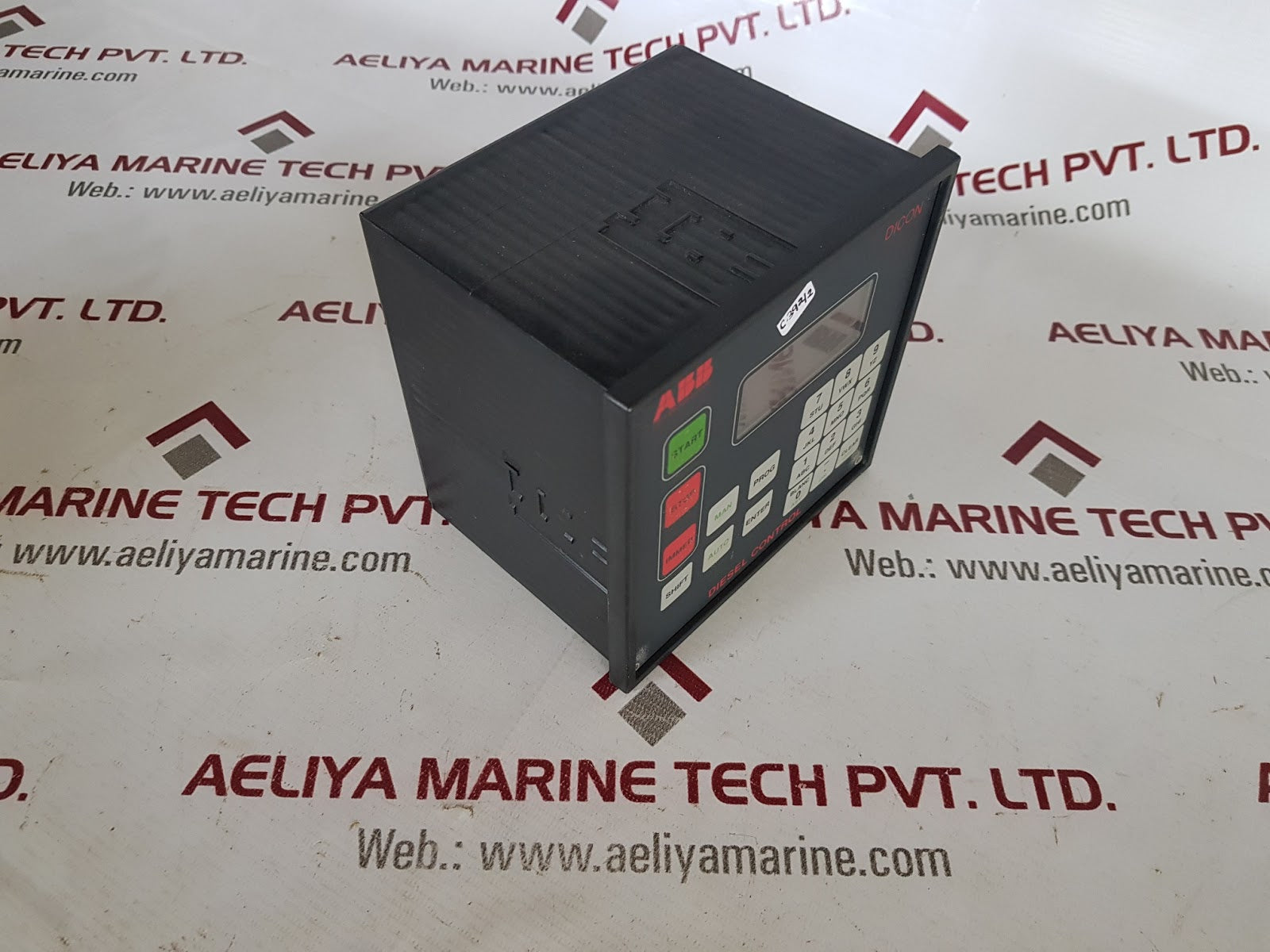 abb dicon cma 112 diesel control display panel 3d de3 000 13