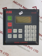 abb dicon cma 112 diesel control display panel 3d de3 000 13