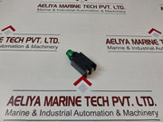 Lot of 5X C3 controls 13sblg120st pilot indicator-green light /lamp 120v ac/dc