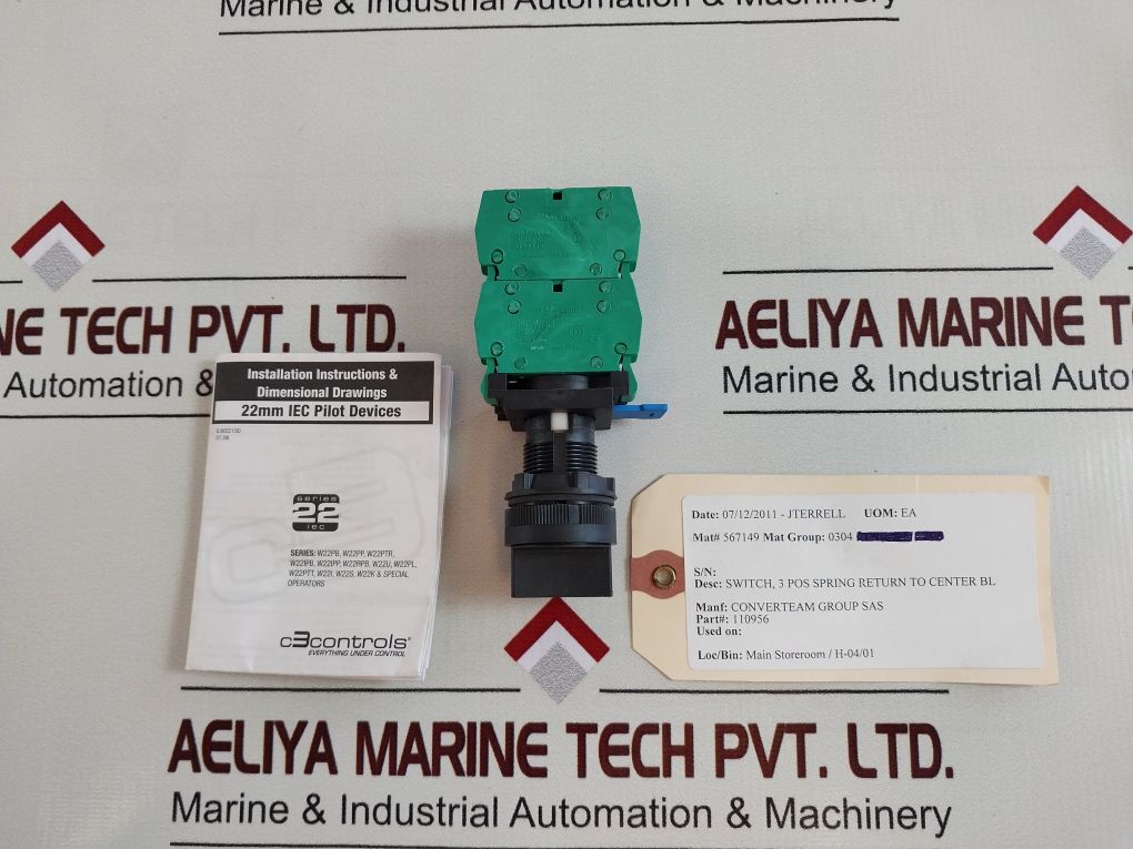 C3 Controls Wno 3 Position Pushbutton Switch – Aeliya Marine