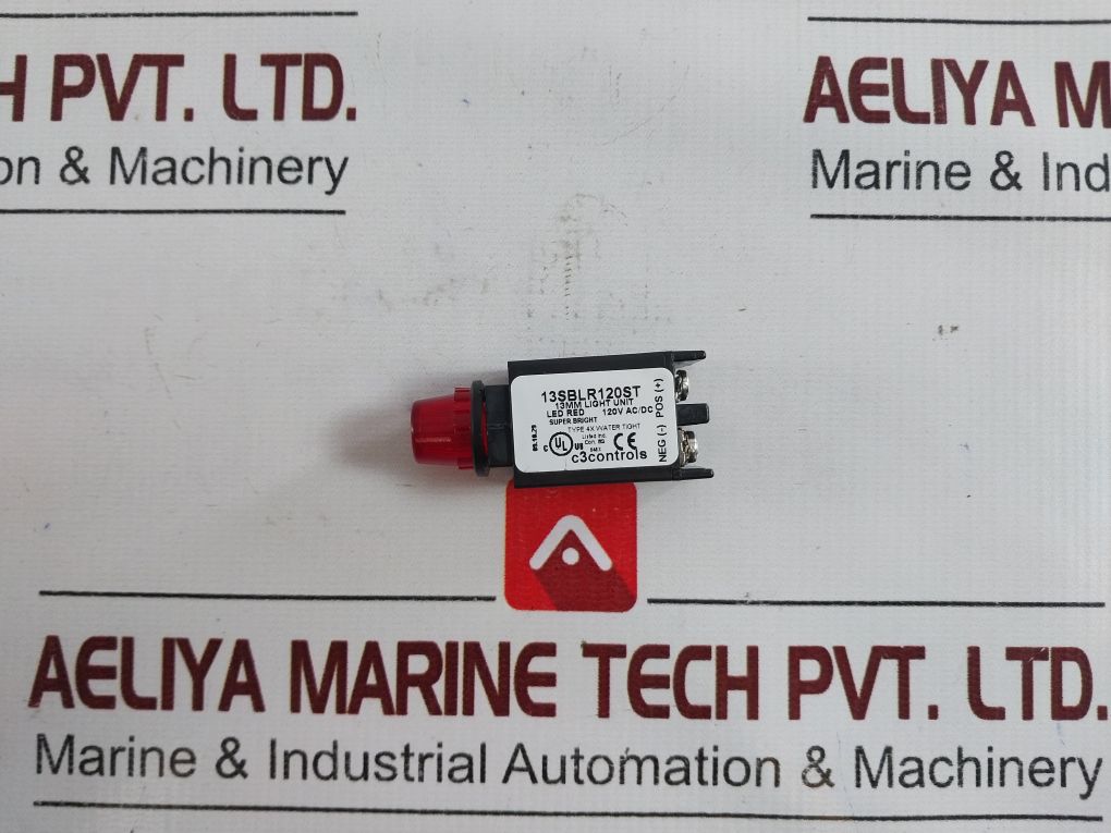 Lot Of 3X C3Controls 13Sblr120St 13Mm Light Unit