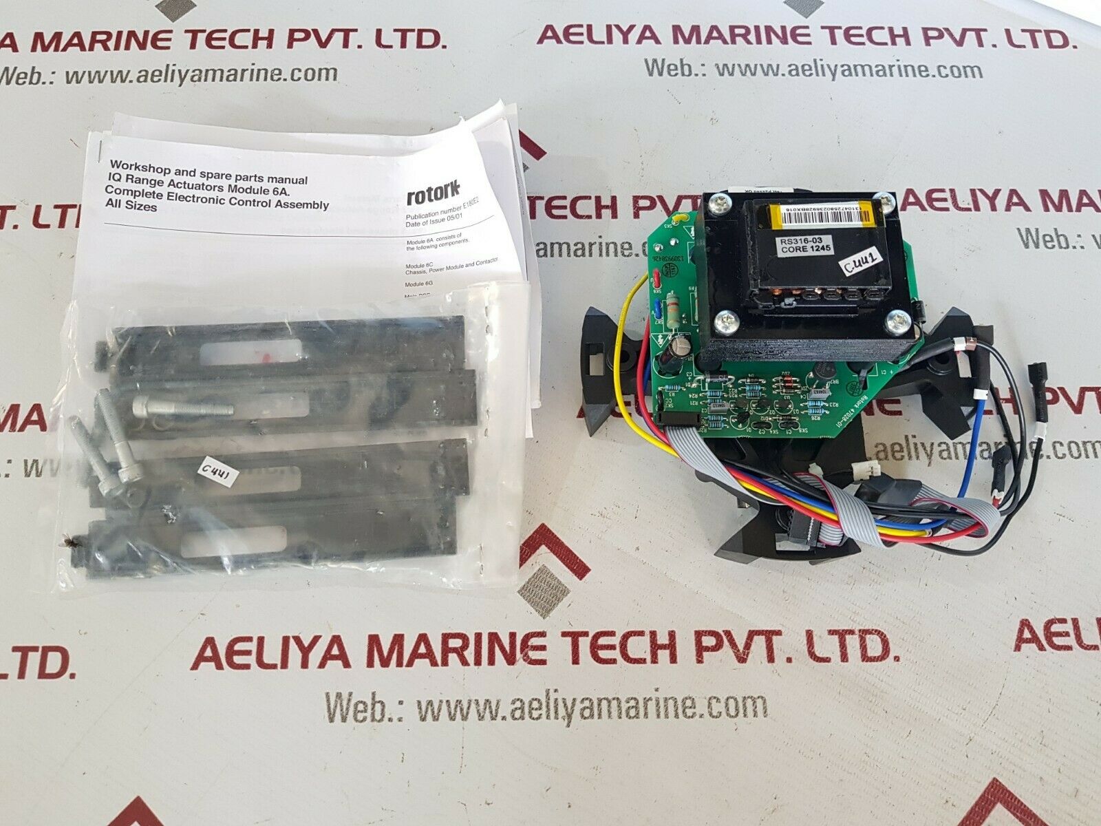 Rotork 47028-01 power supply card