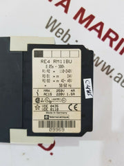 Telemecanique re4 rm11bu time delay relay (New)