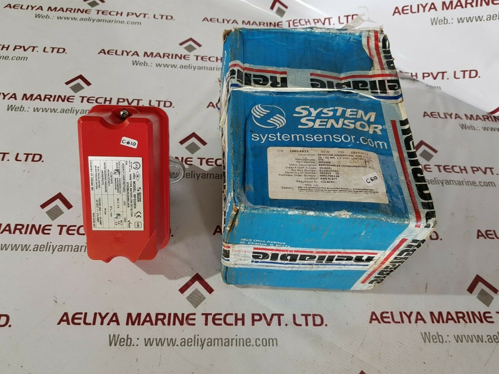 System Sensor WFD20EN Vane Type Waterflow Detector – Aeliya Marine