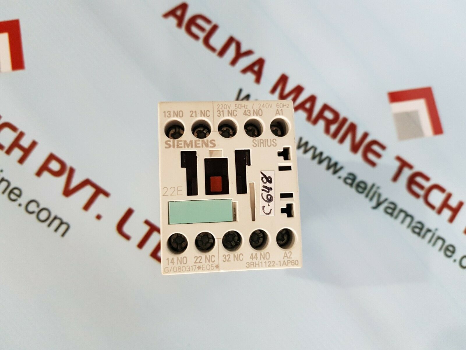 Siemens sirius 3rh1122-1ap60 control relay