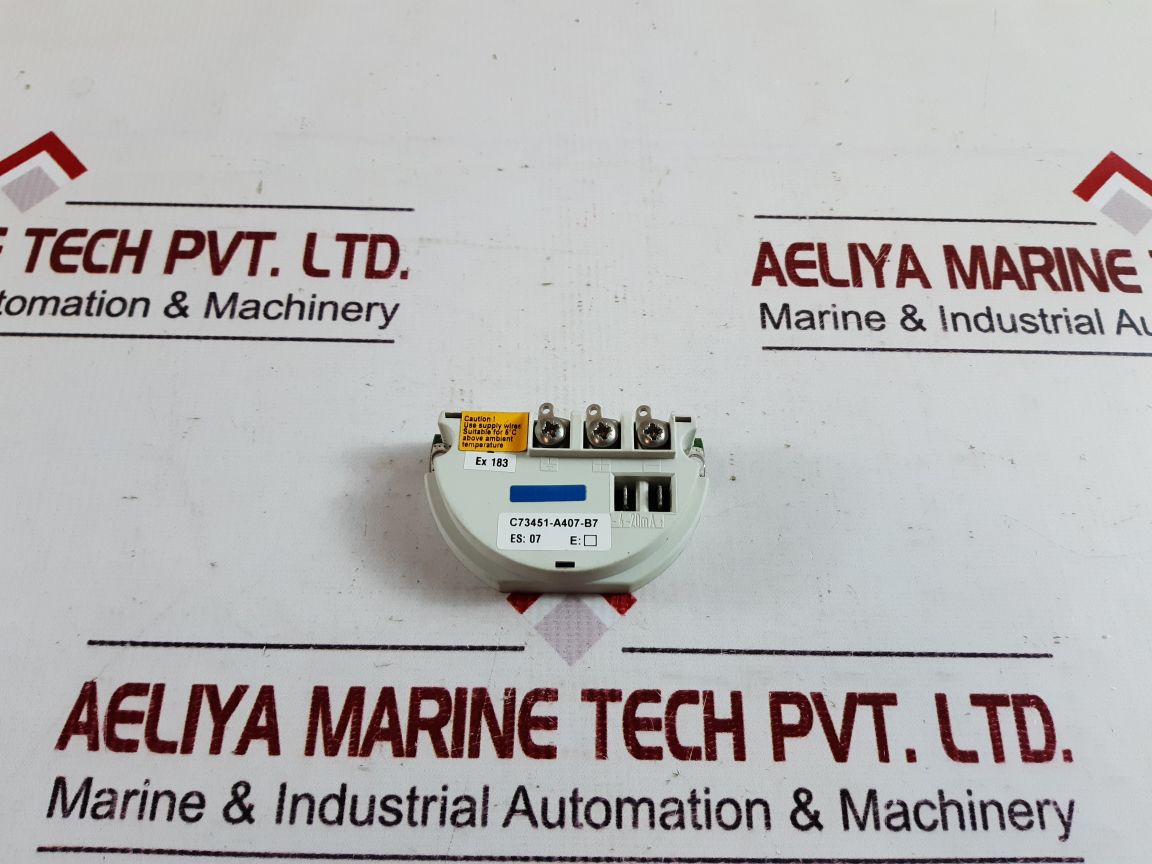 Siemens C73451-a407-b7 Transmitter Power Module Es: 07